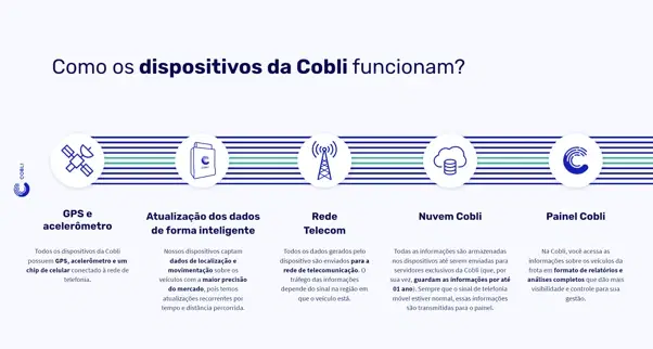 Tela do Painel Cobli — Informações técnicas importantes sobre o produto